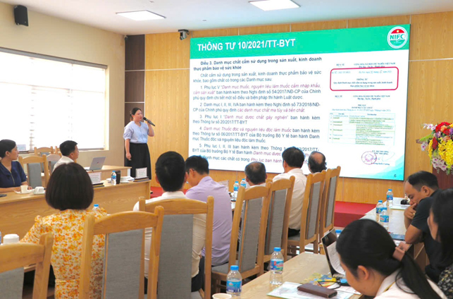 MSc-Nguyen-Thi-Hong-Ngoc-reported-on-the application-of-LC-HRMS-in-analyzing-banned- substances-in-health-supplements